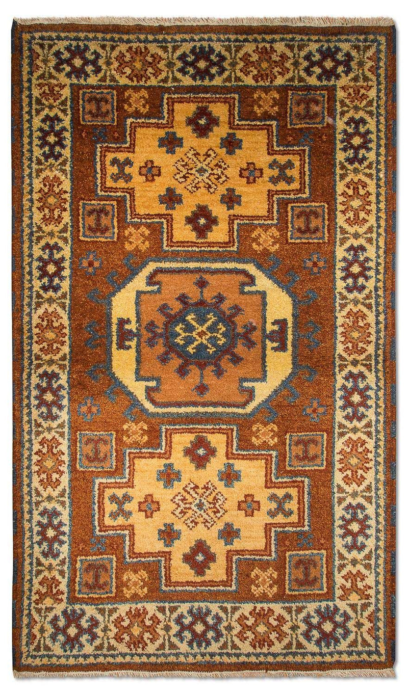 Orientalsk tæppe - 156 x 96 cm - rust