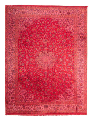 Silketæppe - Kashmir Silk - 330 x 234 cm - rød