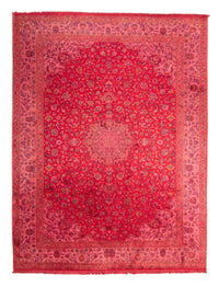 Silketæppe - Kashmir Silk - 330 x 234 cm - rød