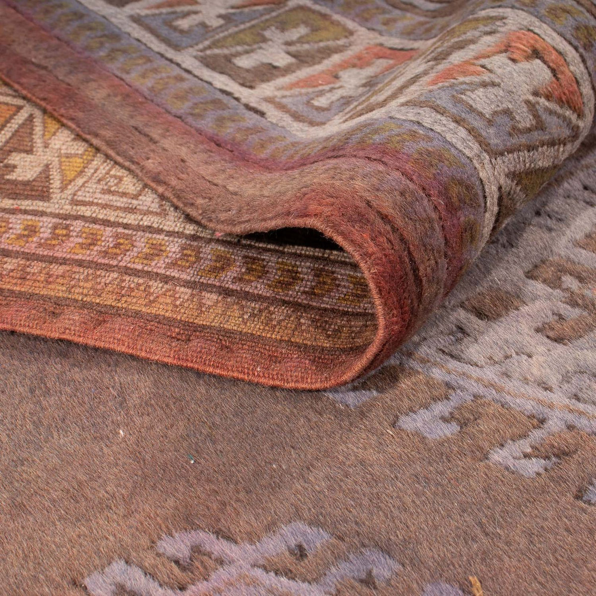 Pakistan Tæppe - 285 x 200 cm - mørkebrun