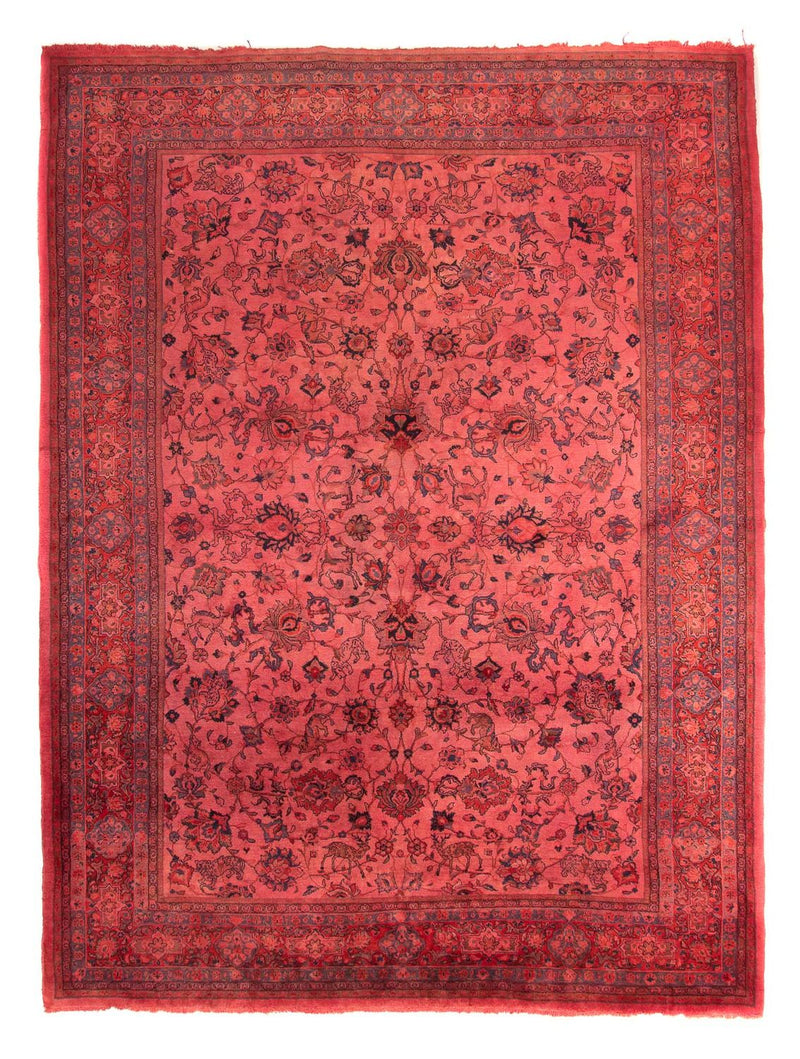 Persisk tæppe - Classic - 349 x 244 cm - lysrød