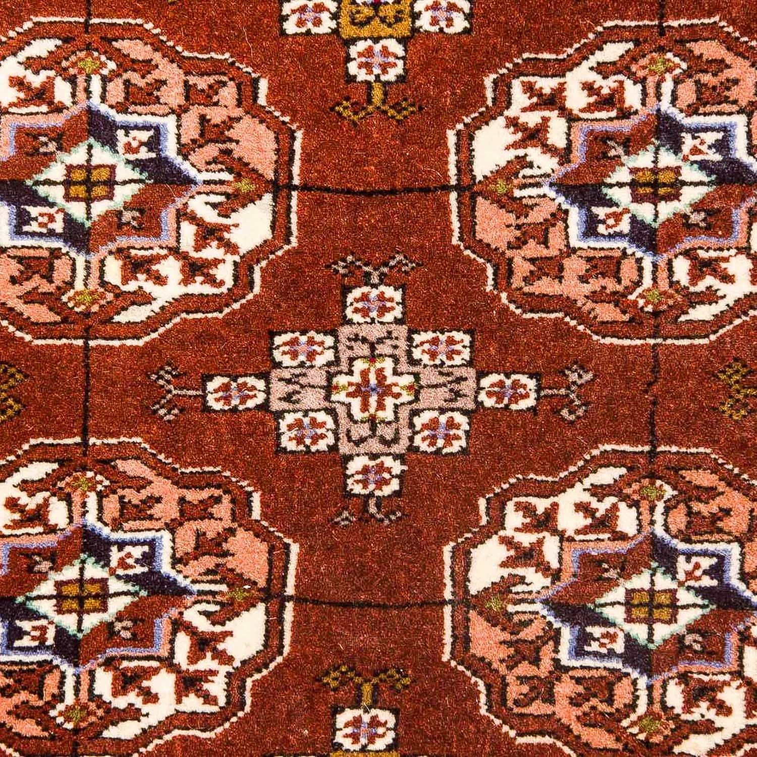 Turkaman-tæppe - 154 x 103 cm - brun