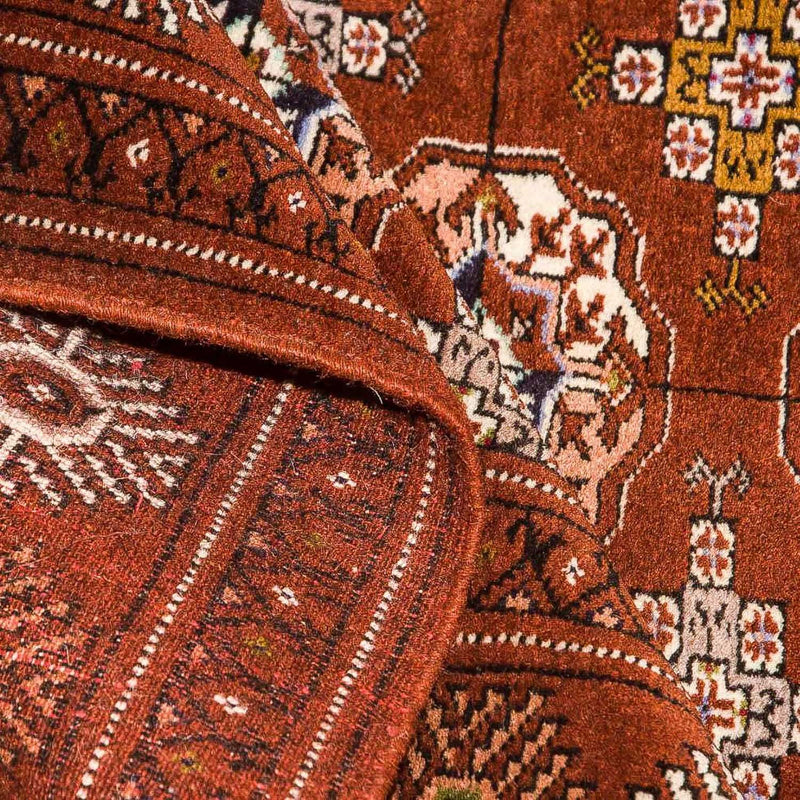 Turkaman-tæppe - 154 x 103 cm - brun