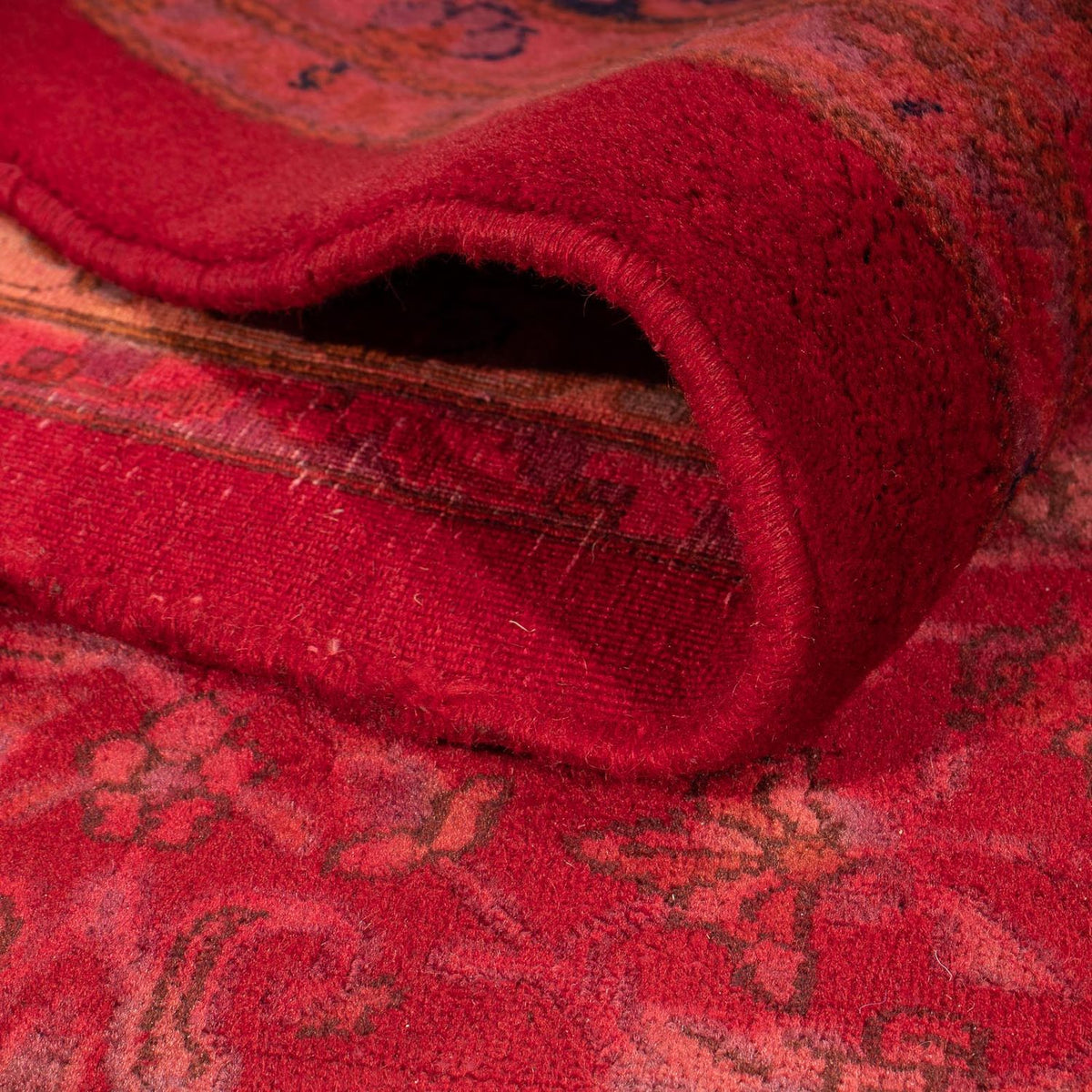 Persisk tæppe - Classic - 355 x 255 cm - mørkerød