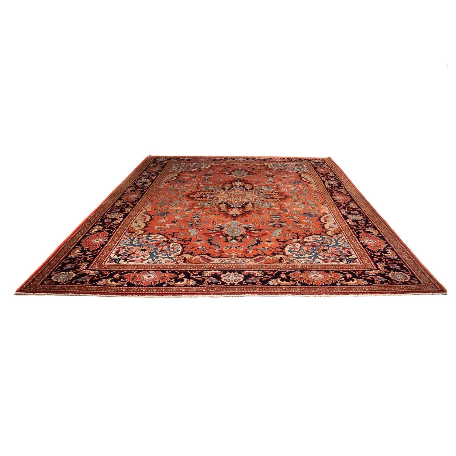Persisk tæppe - Tabriz - Royal - 400 x 300 cm - rust