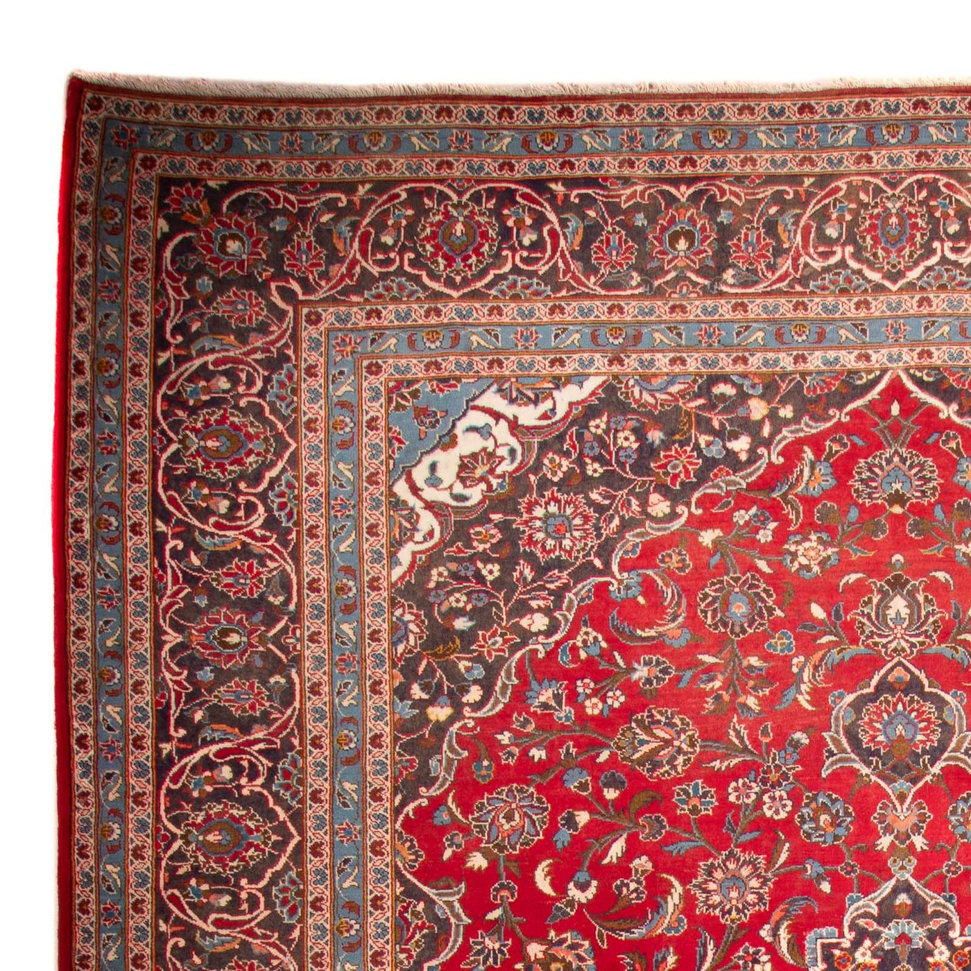 Kashan Tæppe 401x291cm - Persisk tæppe