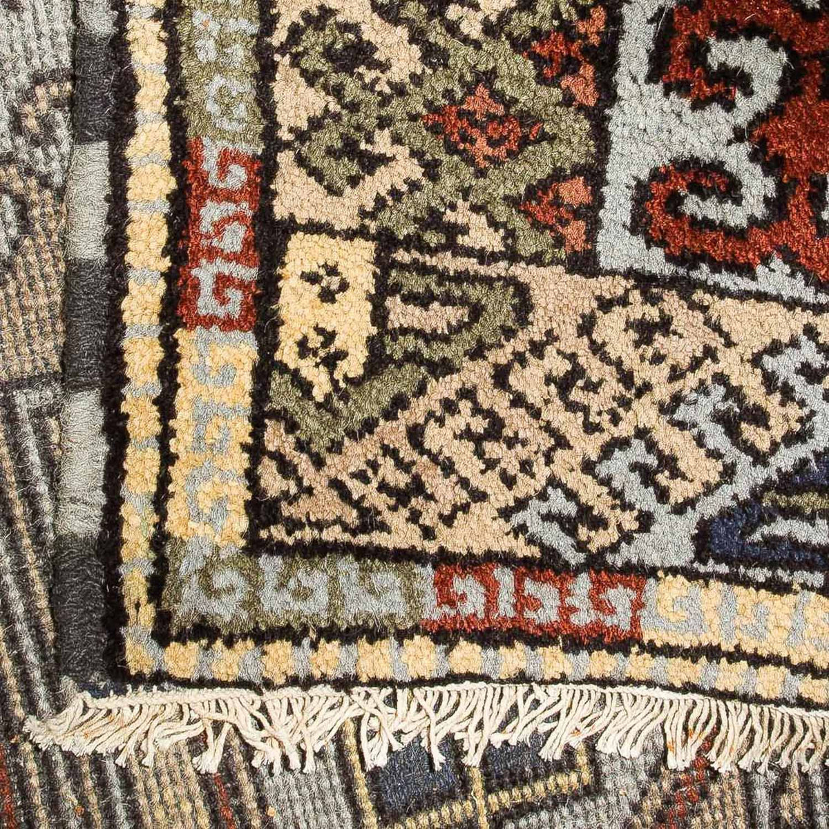 Orientalsk tæppe - 151 x 92 cm - lyseblå