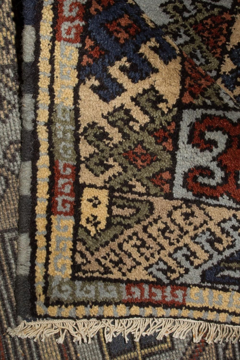 Orientalsk tæppe - 151 x 92 cm - lyseblå