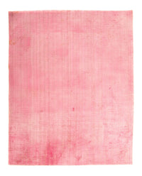 Viskose tæppe - 306 x 230 cm - pink