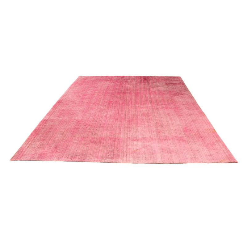 Viskose tæppe - 306 x 230 cm - pink