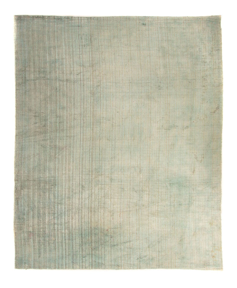 Viskose tæppe - 310 x 230 cm - grøn