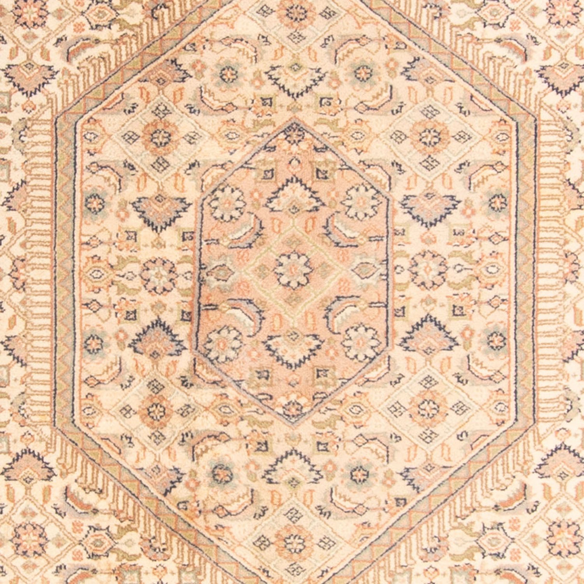 Orientalsk tæppe - Bijar - Indus - 350 x 250 cm - beige