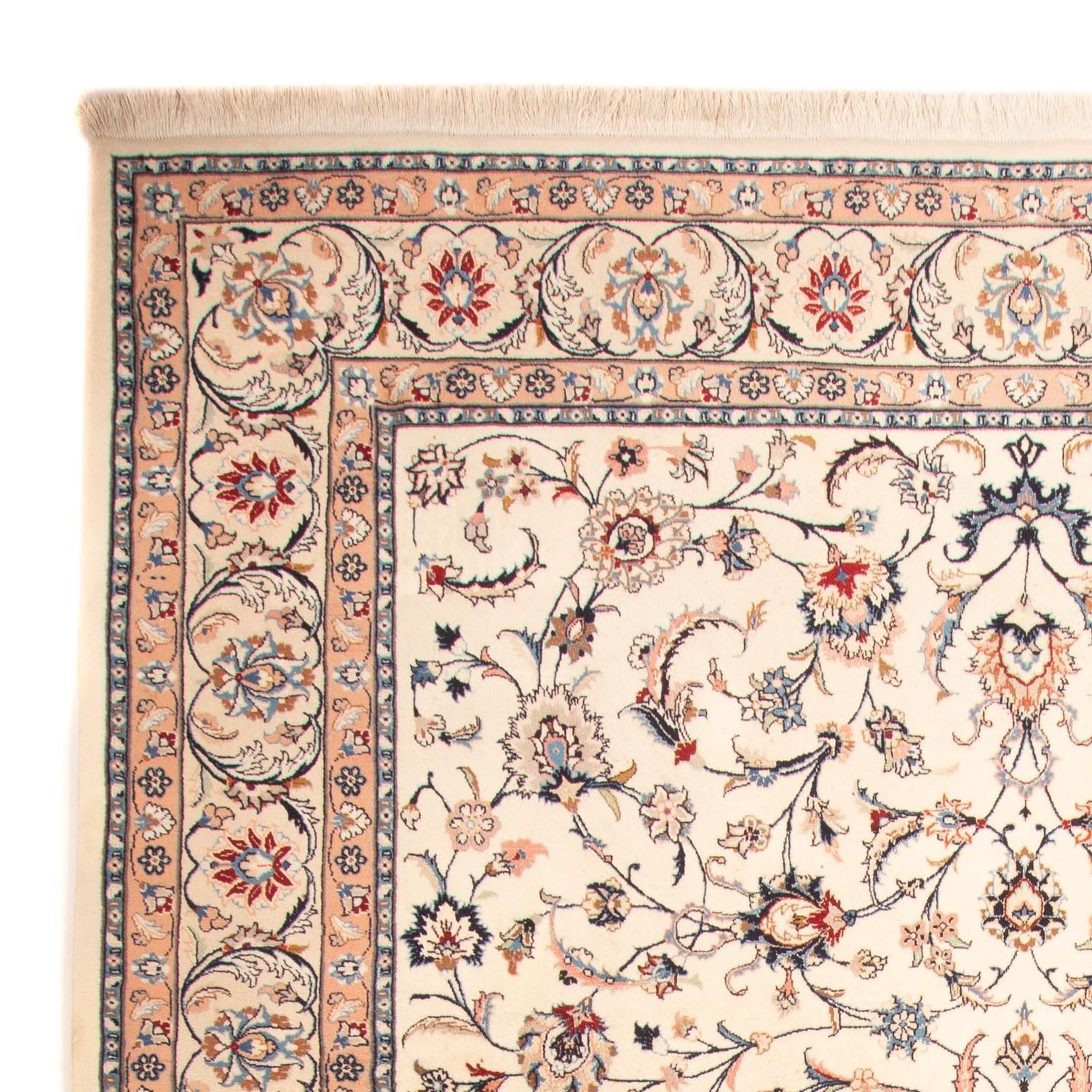Persisk tæppe - Nain - Royal - 350 x 250 cm - beige