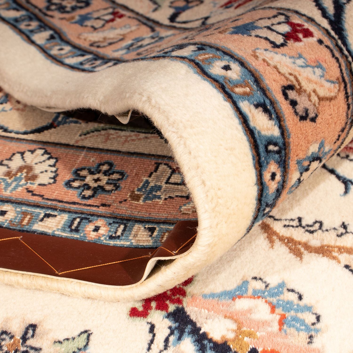 Persisk tæppe - Nain - Royal - 350 x 250 cm - beige