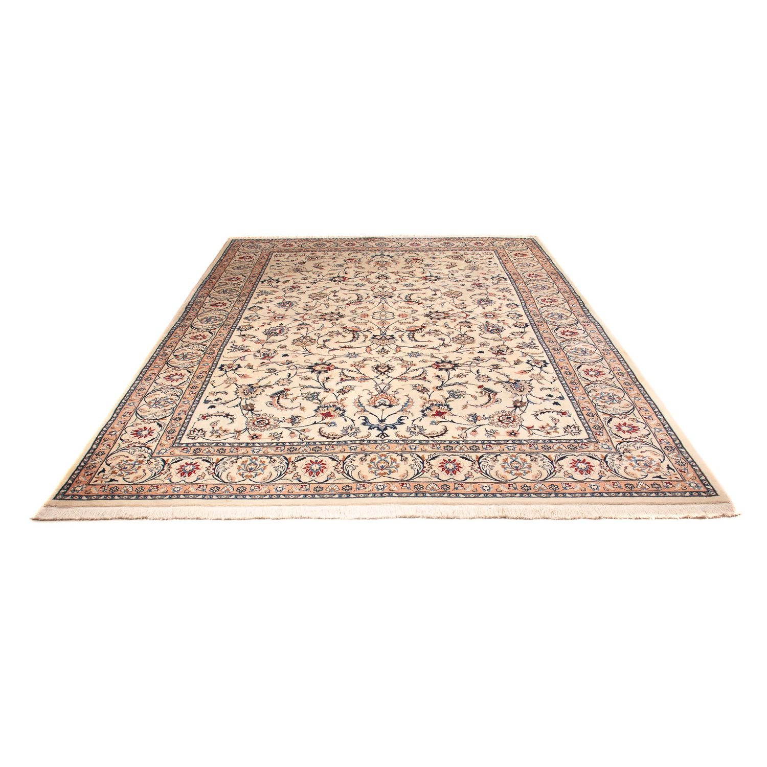 Persisk tæppe - Nain - Royal - 350 x 250 cm - beige