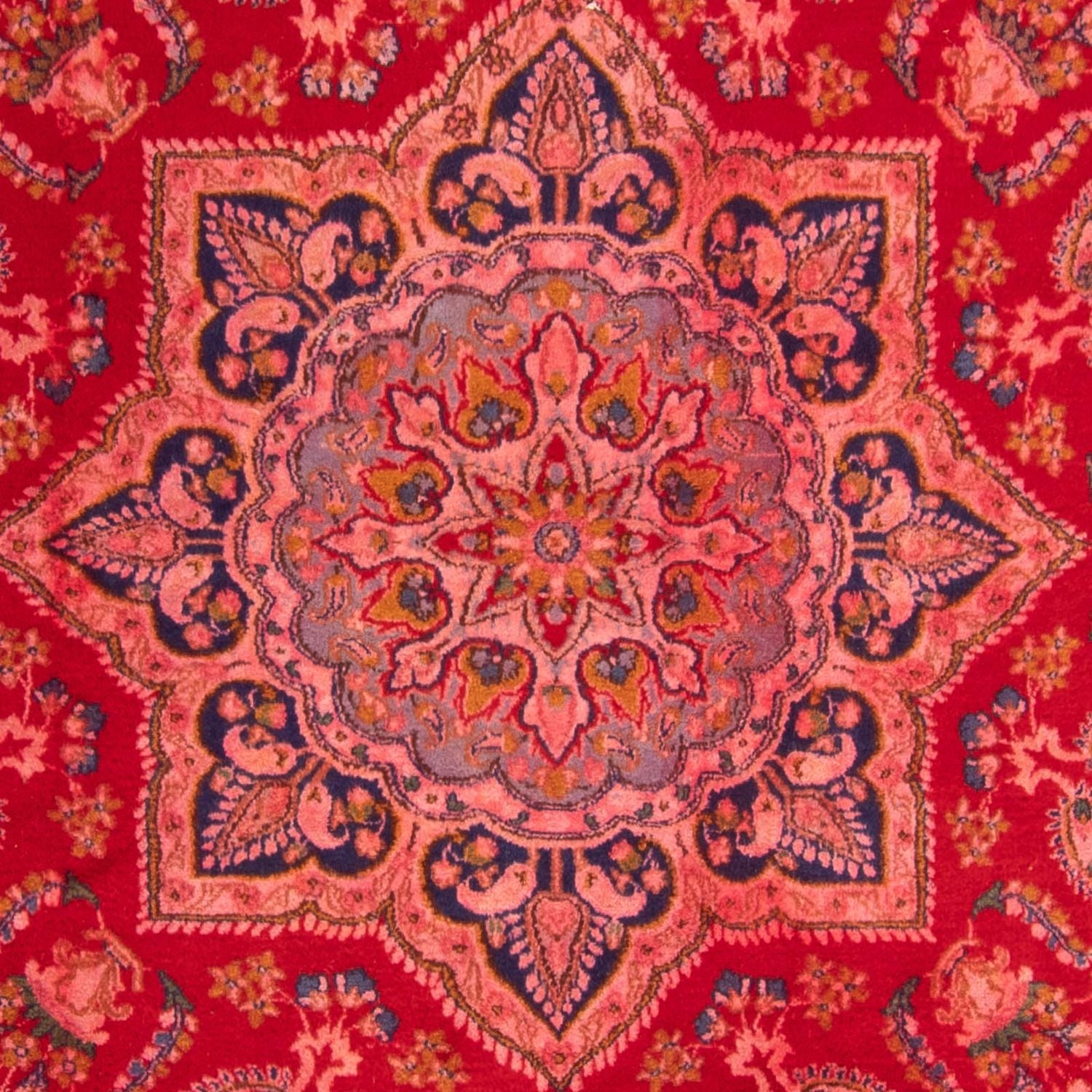 Persisk tæppe - Classic - 385 x 255 cm - mørkerød