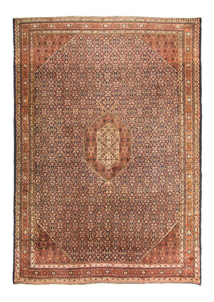 Persisk tæppe - Nomadisk - 330 x 220 cm - mørkeblå
