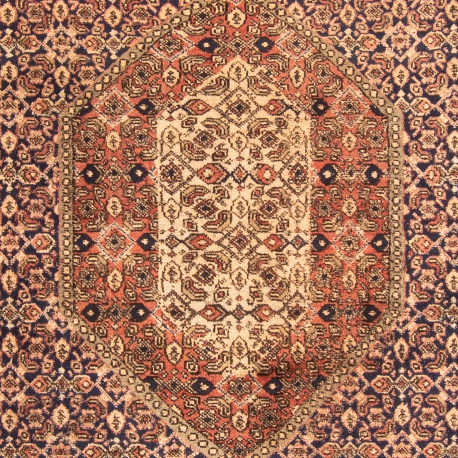 Persisk tæppe - Nomadisk - 330 x 220 cm - mørkeblå