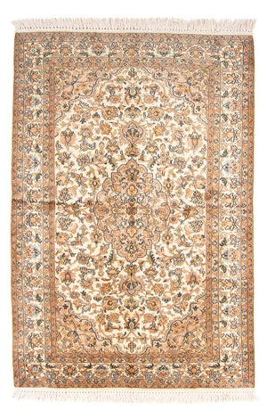 Silketæppe - Kashmir Silk - 150 x 96 cm - creme