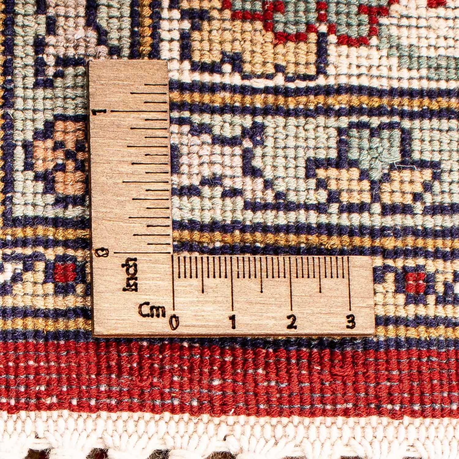 Silketæppe - Kashmir Silk - 186 x 129 cm - rød