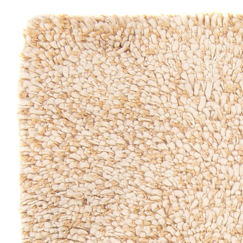 Tæppe med høj pæl - 90 x 60 cm - beige