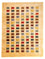 Gabbeh Tæppe - Loribaft Persisk - 197 x 144 cm - lys brun