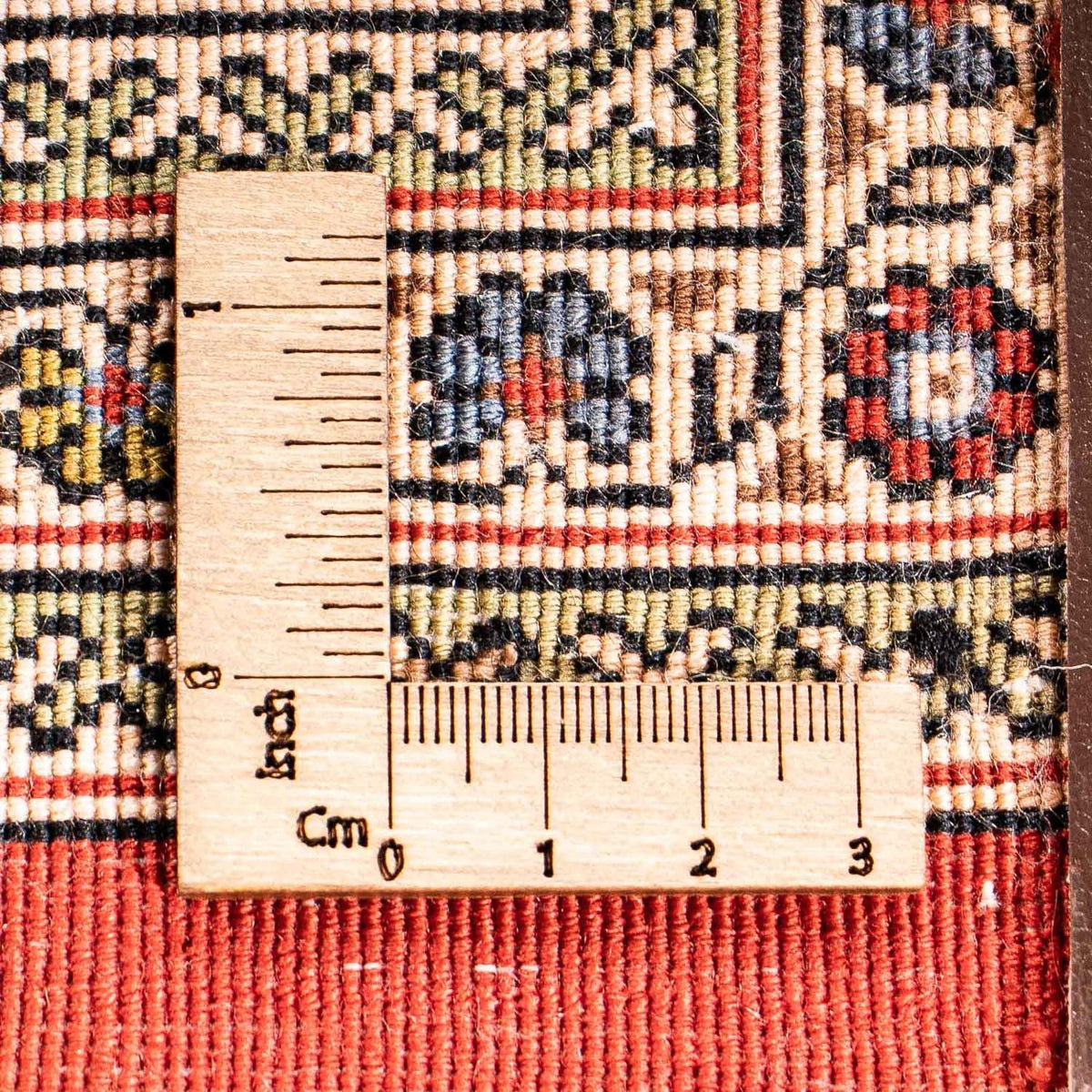 Persisk tæppe - Ghom - 216 x 116 cm - rød