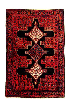 Persisk tæppe - Classic - 181 x 124 cm - mørkerød