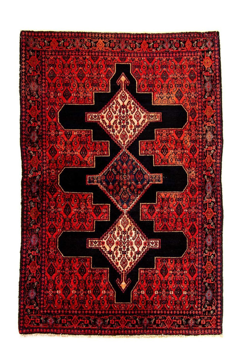 Persisk tæppe - Classic - 181 x 124 cm - mørkerød