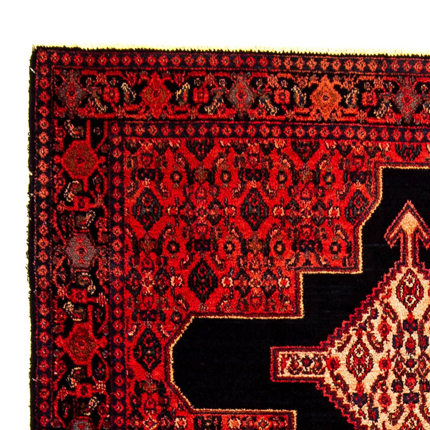 Senneh Tæppe 181x124cm - Persisk tæppe