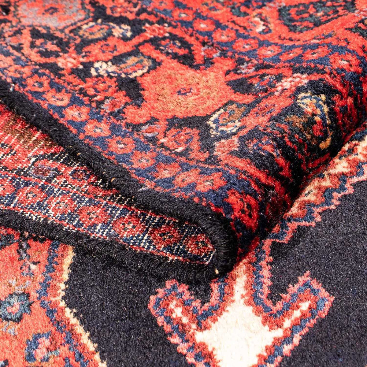 Persisk tæppe - Classic - 181 x 124 cm - mørkerød