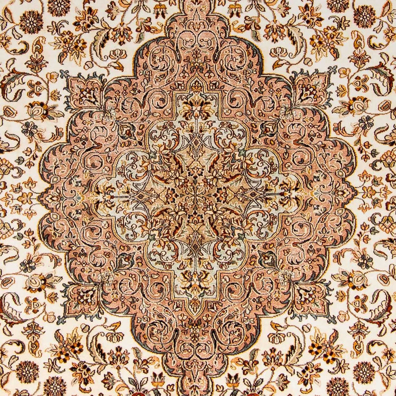 Silketæppe - Kashmir Silk - 307 x 243 cm - beige