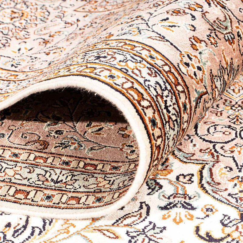 Silketæppe - Kashmir Silk - 307 x 243 cm - beige