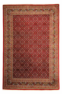 Orientalsk tæppe - Bijar - Indus - 300 x 200 cm - rød