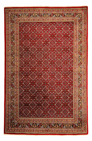 Orientalsk tæppe - Bijar - Indus - 300 x 200 cm - rød