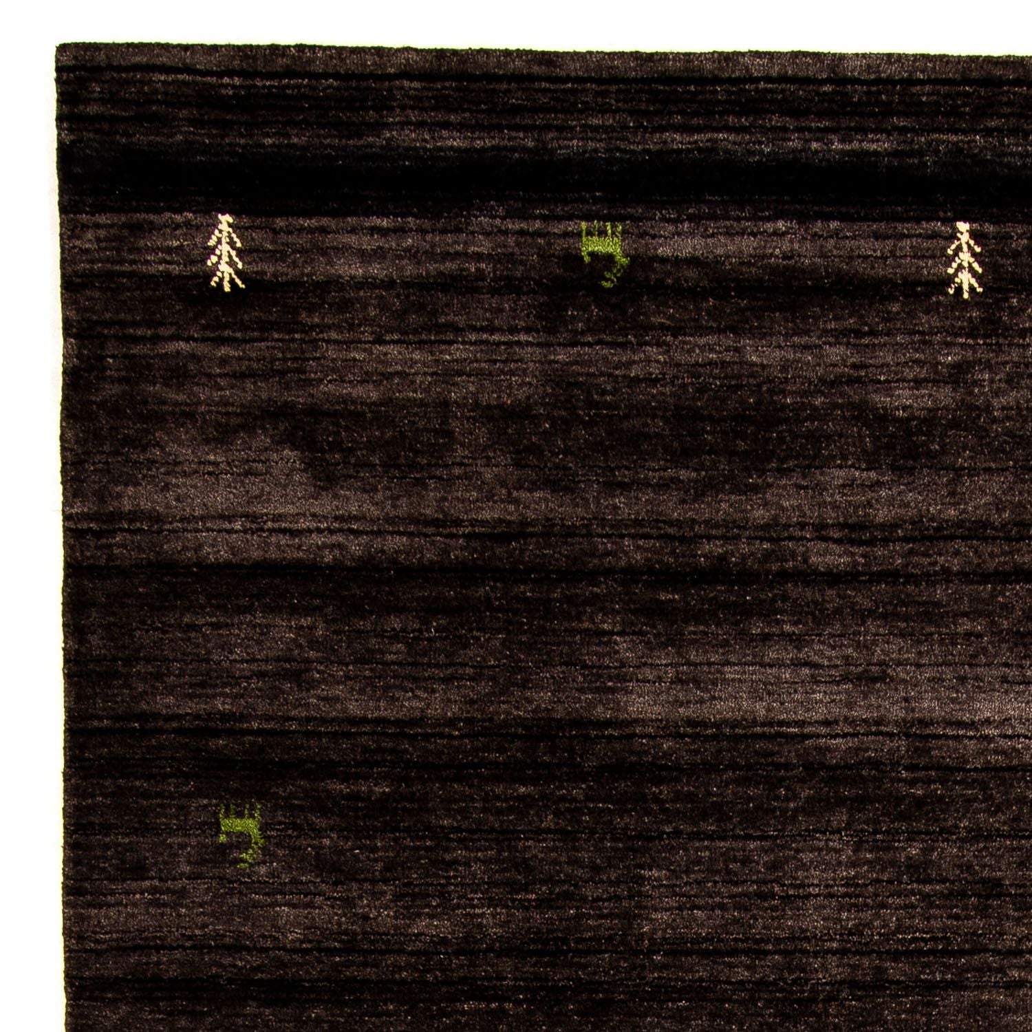 Gabbeh-tæppe - Indus - 295 x 203 cm - mørkebrun