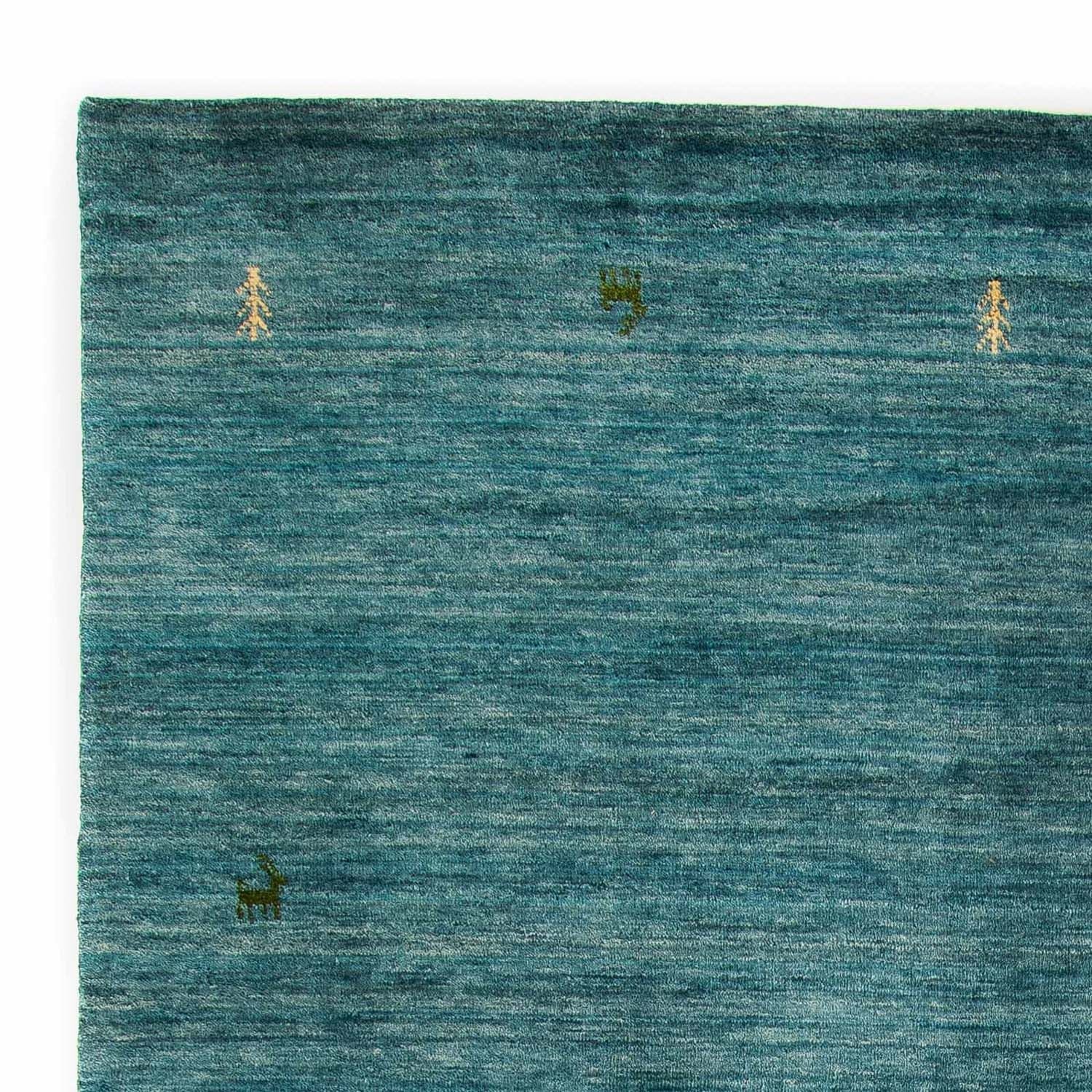 Gabbeh-tæppe - Indus - 300 x 200 cm - blå