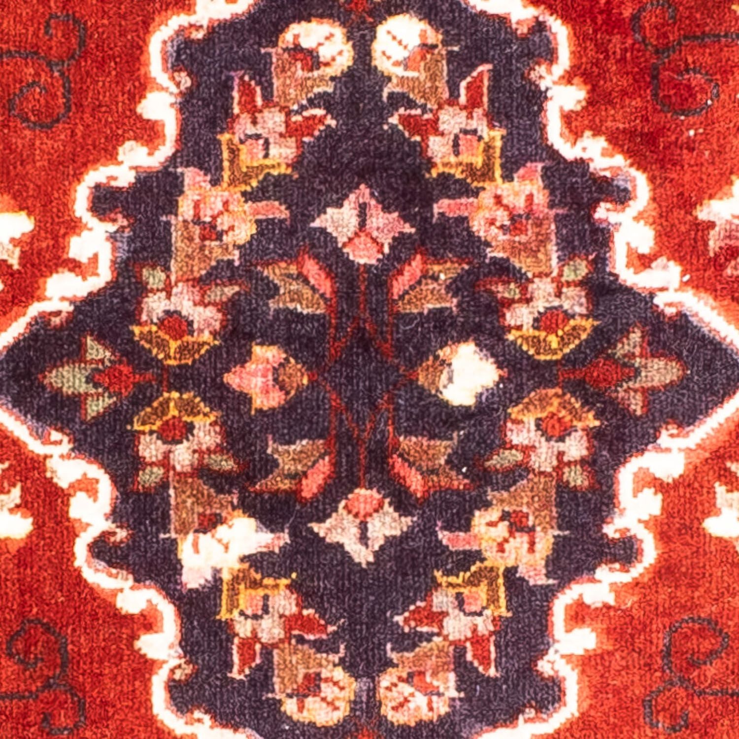 Persisk tæppe - Keshan firkantet  - 97 x 77 cm - rød