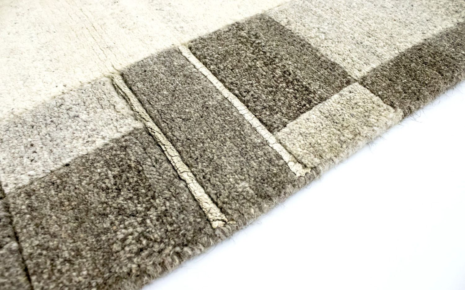 Nepal Tæppe - 177 x 121 cm - beige