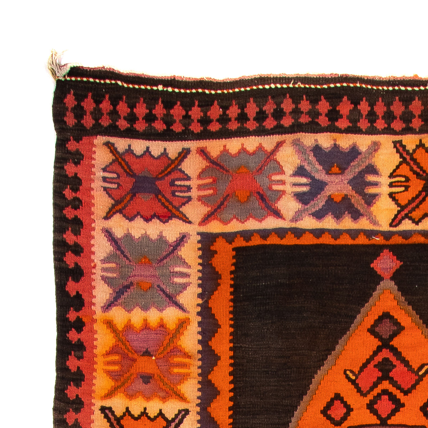 Antikt kilim Tæppe 380x150cm