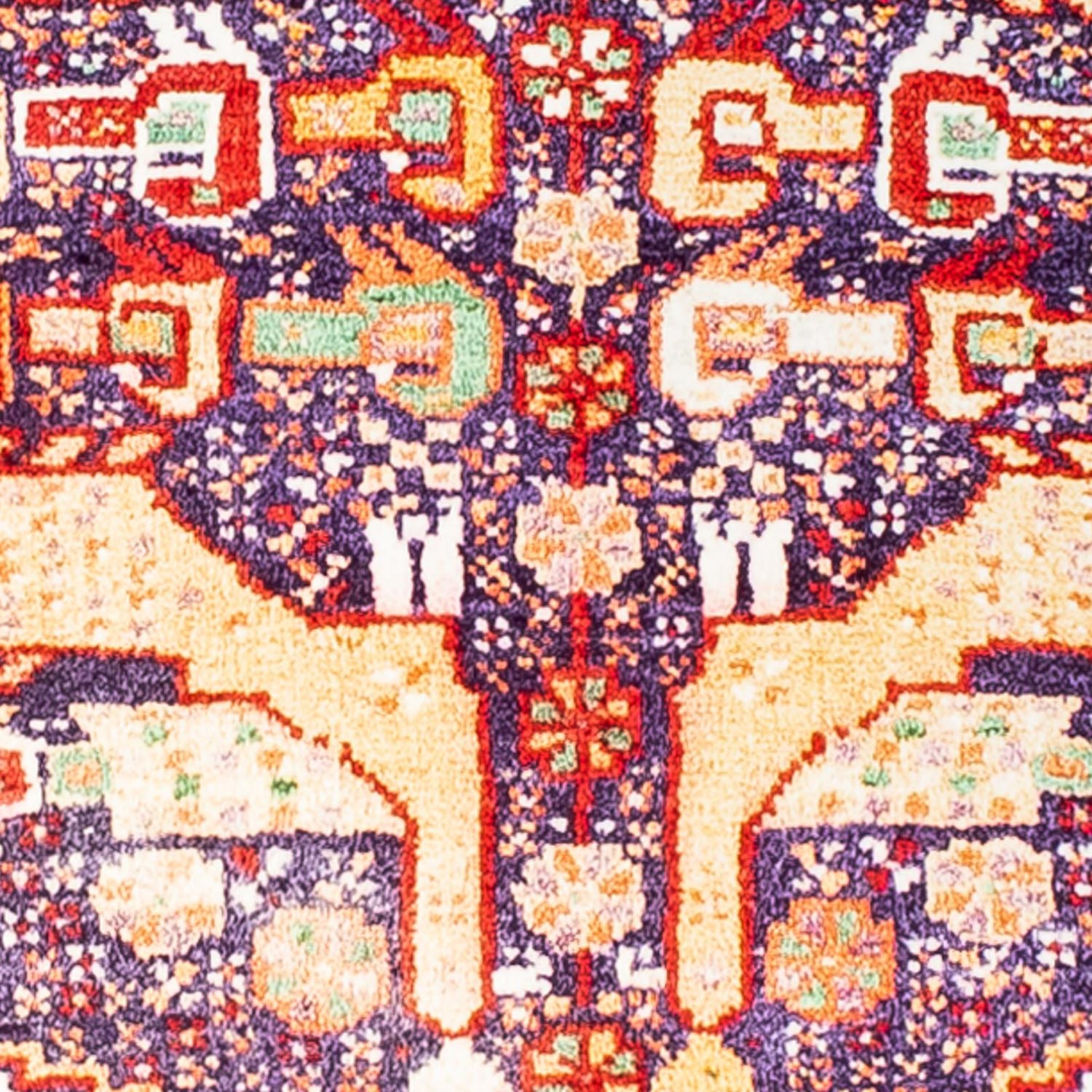 Persisk tæppe - Nomadisk - 89 x 72 cm - flerfarvet