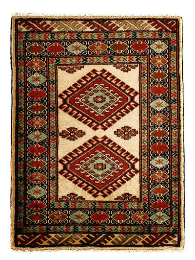 Turkaman-tæppe 67x94cm - Orientalsk tæppe