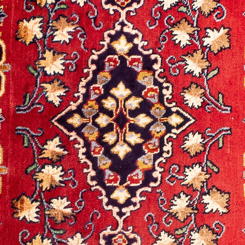 Persisk tæppe - Keshan - 88 x 62 cm - mørkerød