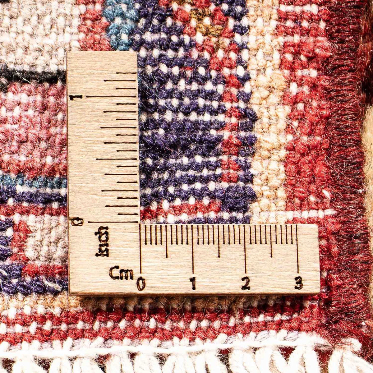 Persisk tæppe - Classic - 66 x 54 cm - lysrød