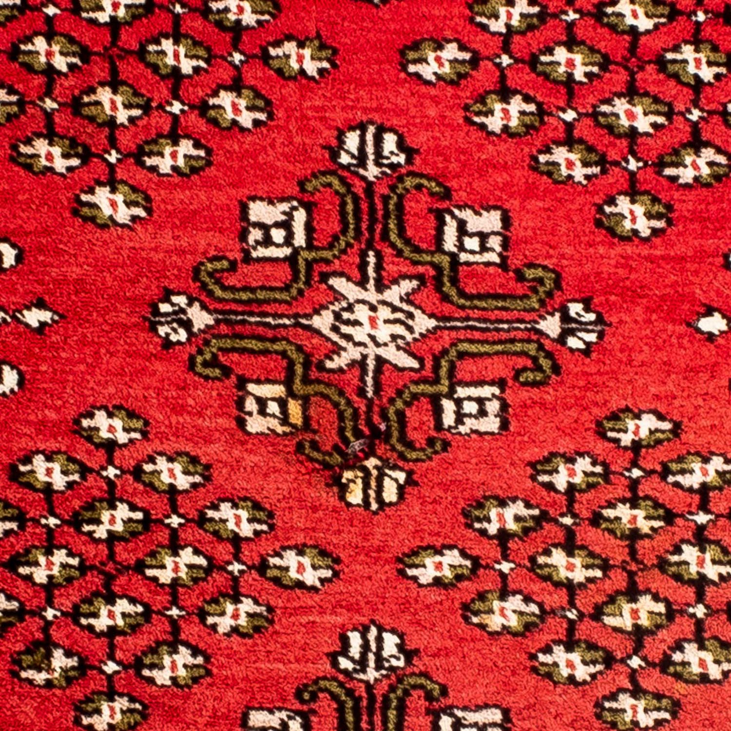 Pakistan Tæppe firkantet  - 63 x 62 cm - rød