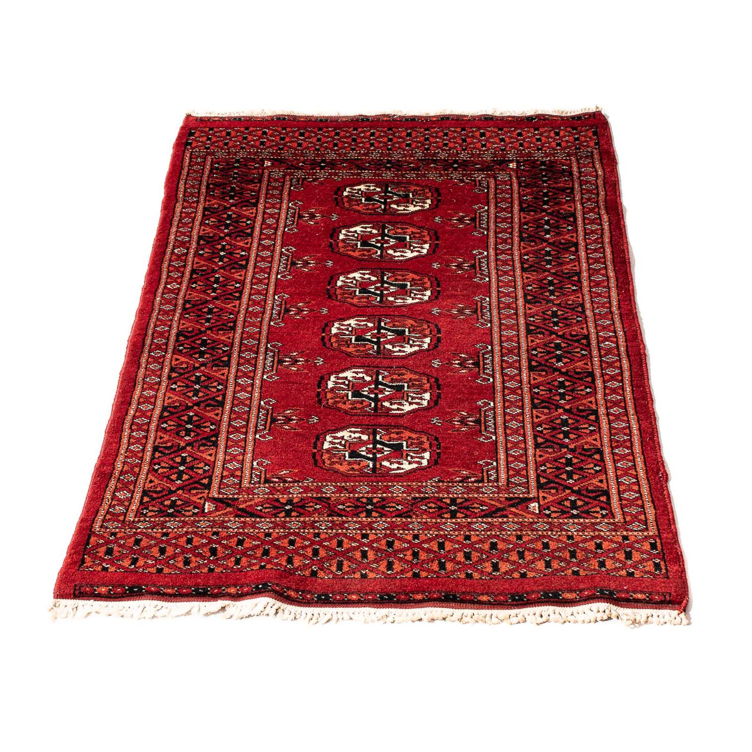 Pakistan Tæppe - 94 x 62 cm - rød