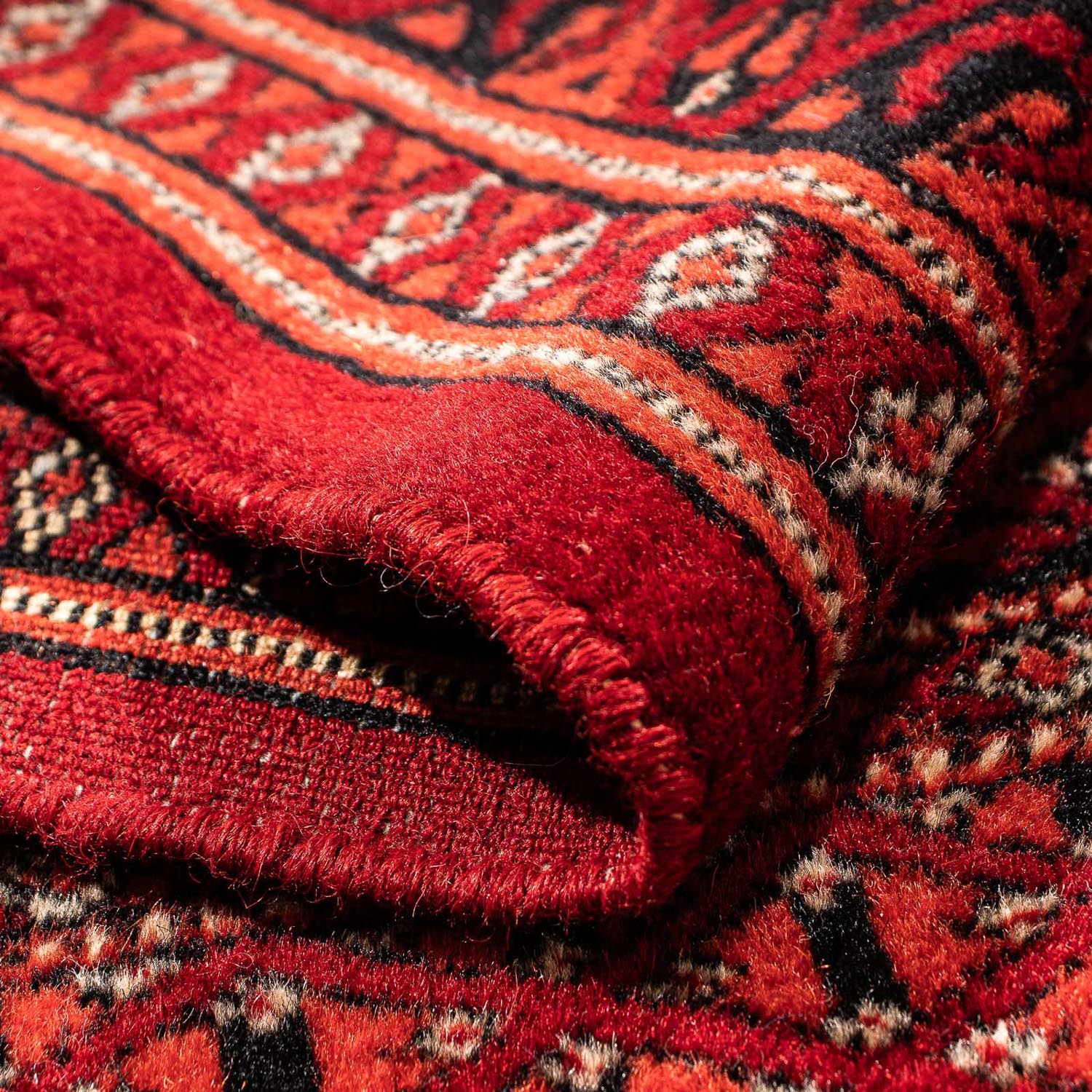 Pakistan Tæppe - 94 x 62 cm - rød