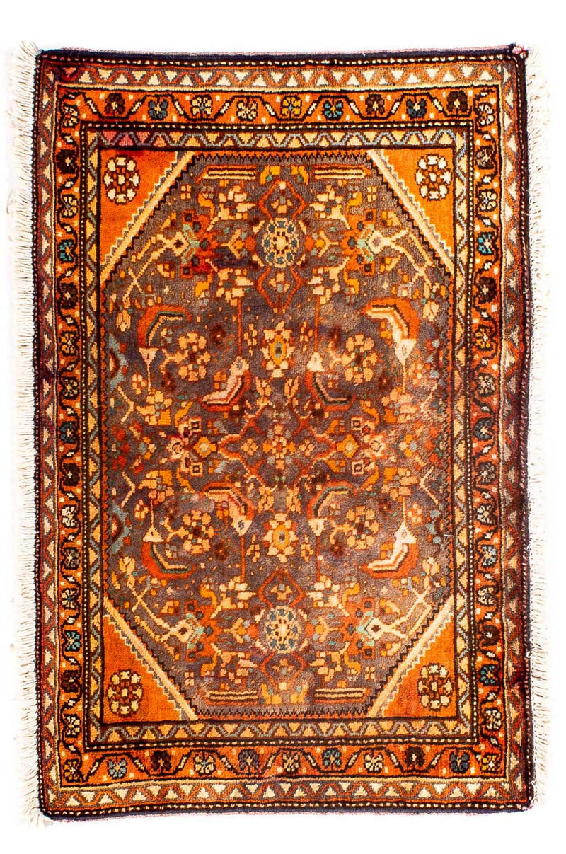 Persisk tæppe - Classic - 98 x 68 cm - brun