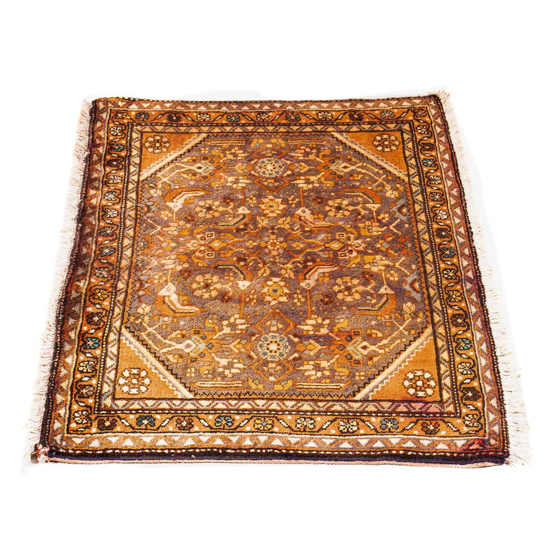 Persisk tæppe - Classic - 98 x 68 cm - brun