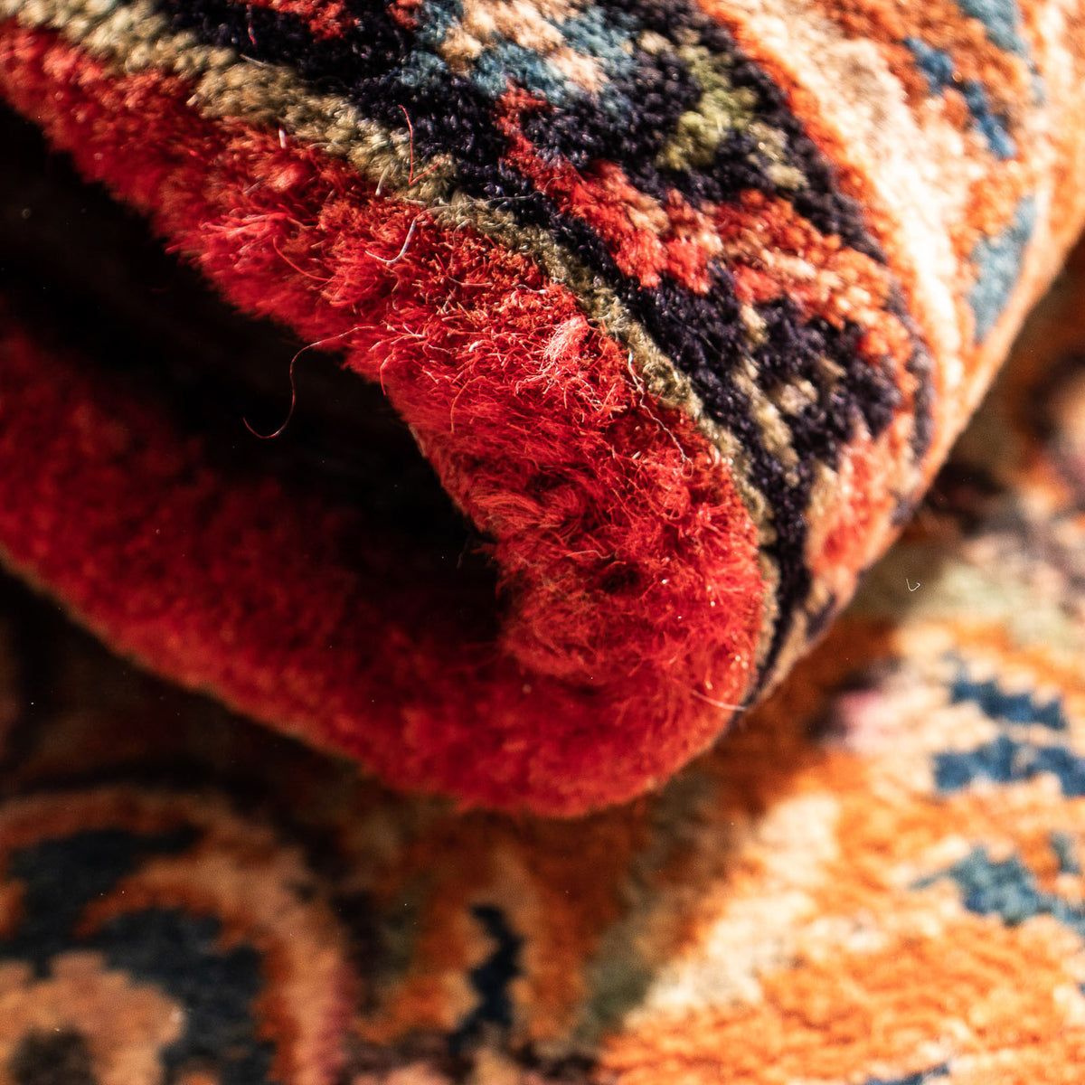 Persisk tæppe - Classic - 100 x 70 cm - guld